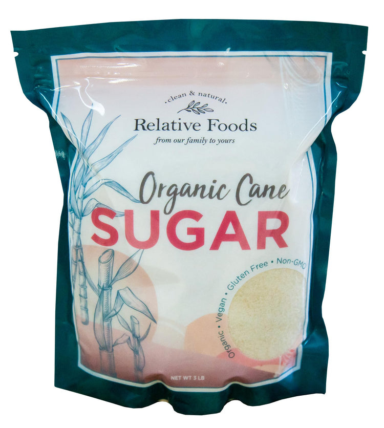 Organic Cane Sugar Crystals (48 Ounce)
