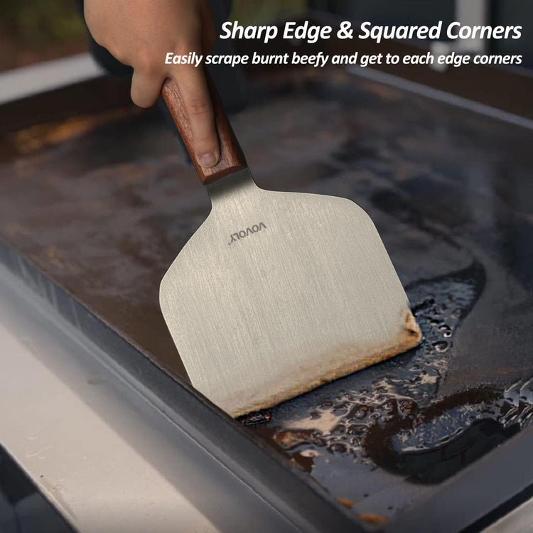 Extra Wide Griddle Scraper