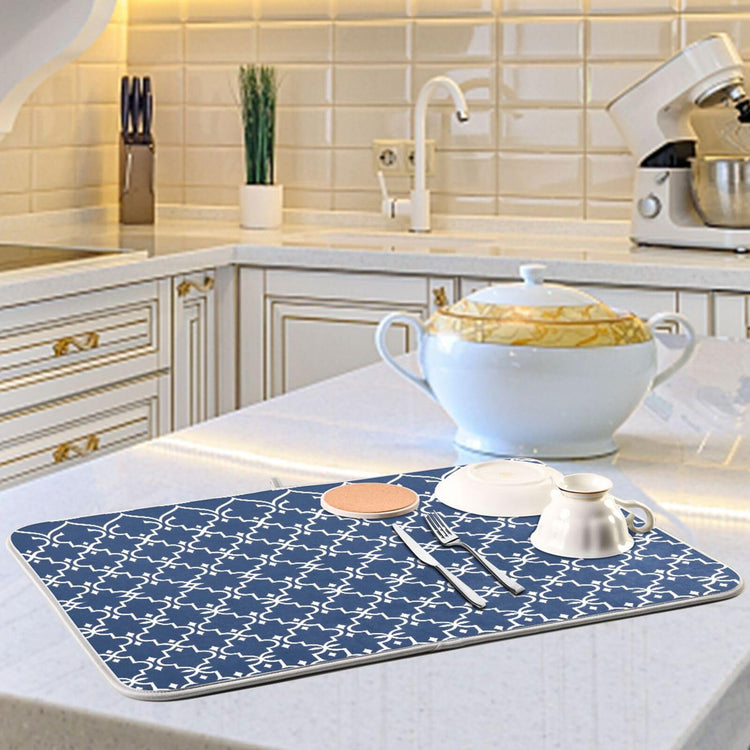 Super Absorbent Dish Drying Mat Microfiber Fast
