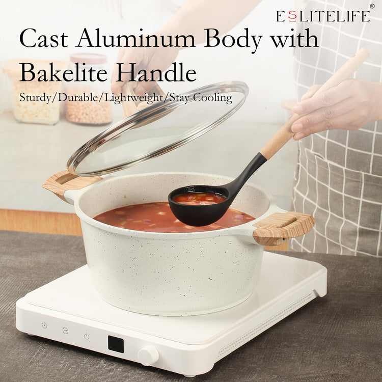 Nonstick Stock Pot with Lid
