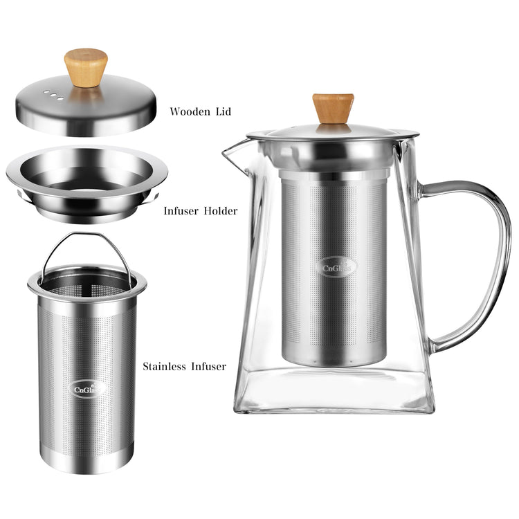Glass Teapot with Infuser