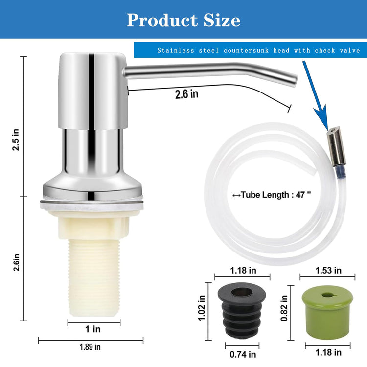 Soap Dispenser for Kitchen Sink