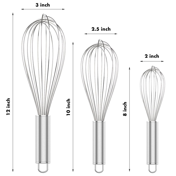 304 Stainless Steel Whisk Set