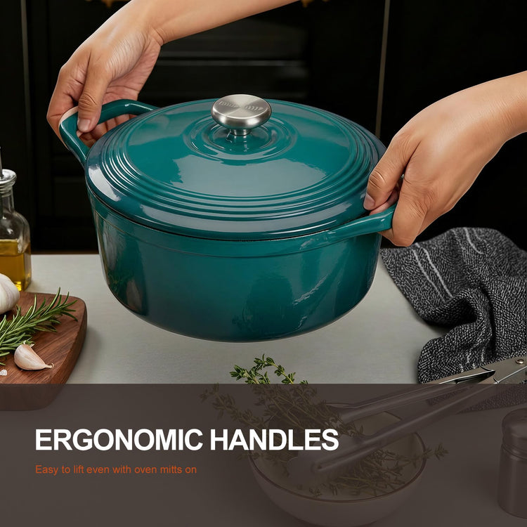 Enameled Cast Iron Dutch Oven
