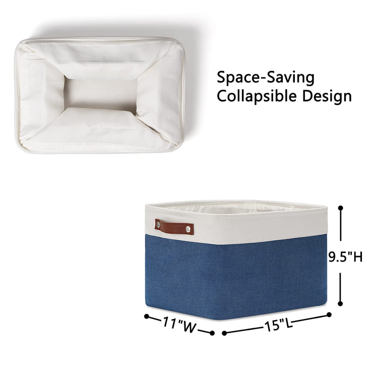 Fabric Storage Bins (3 Count)