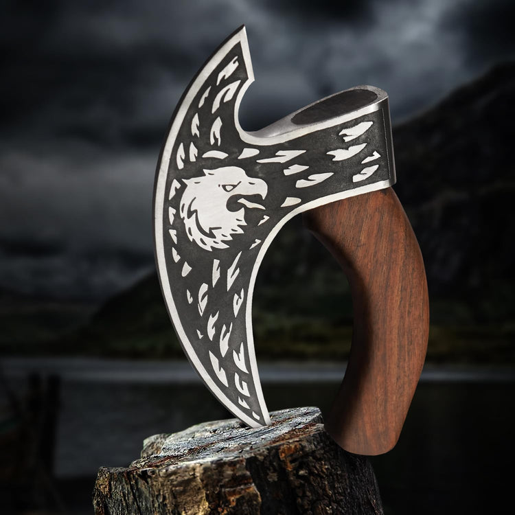 Multipurpose Viking Pizza Axe with Sheath