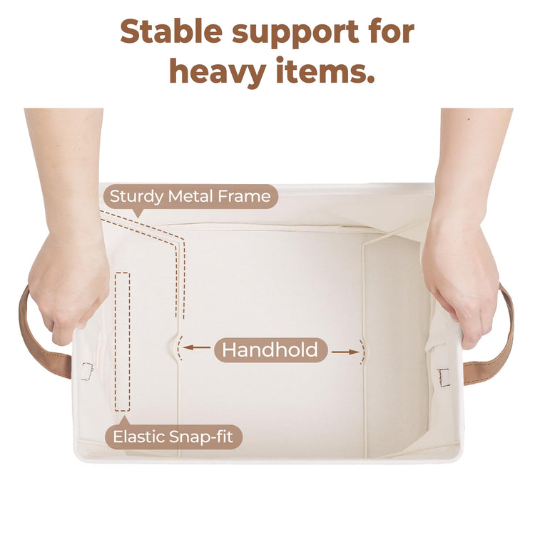 Storage Basket for Shelves (2 Count)