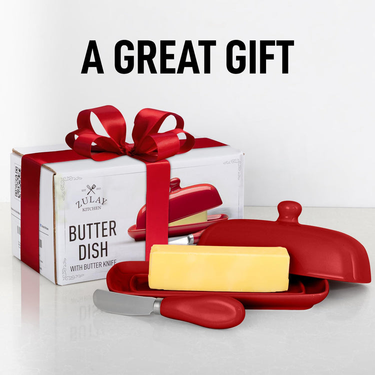 Butter Dish With Lid For Countertop