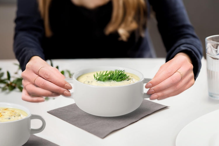 Soup Crocks Ceramic Bowls (4 Count)