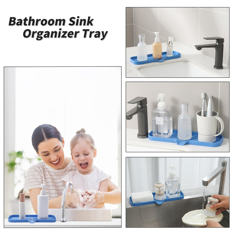 Silicone Soap Dish with Drain Spout