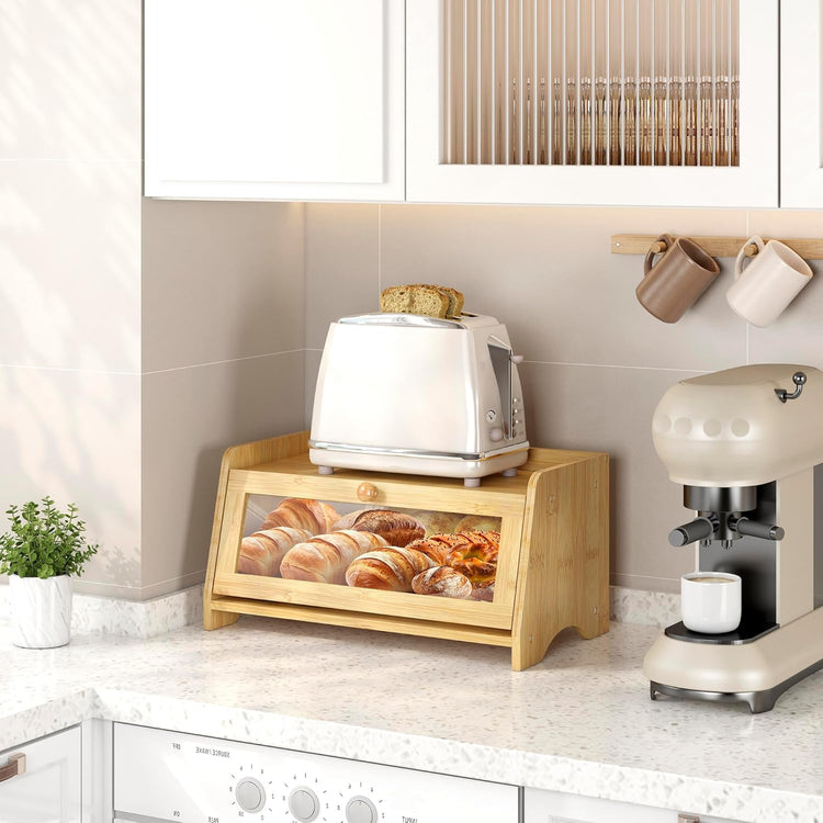 Bread Box for Kitchen Countertop