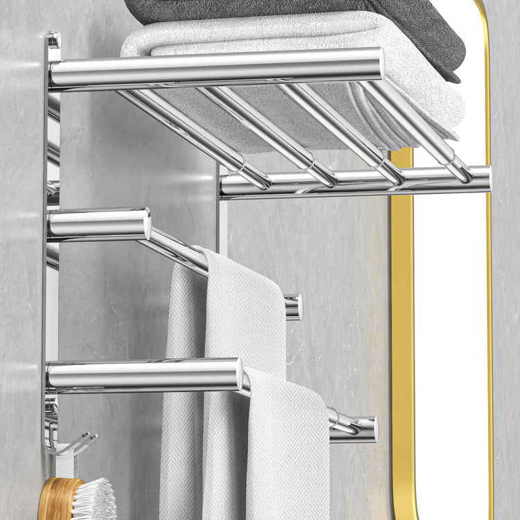 Adjustable Towel Bar for Bathroom Wall Mount17