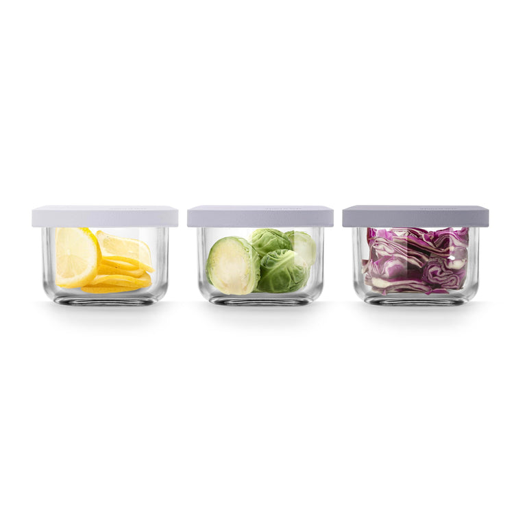 Glass Baby Food Storage Containers (3 Count)