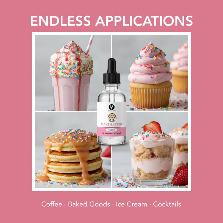 Natural Cake Batter Extract (2 Fl Oz)