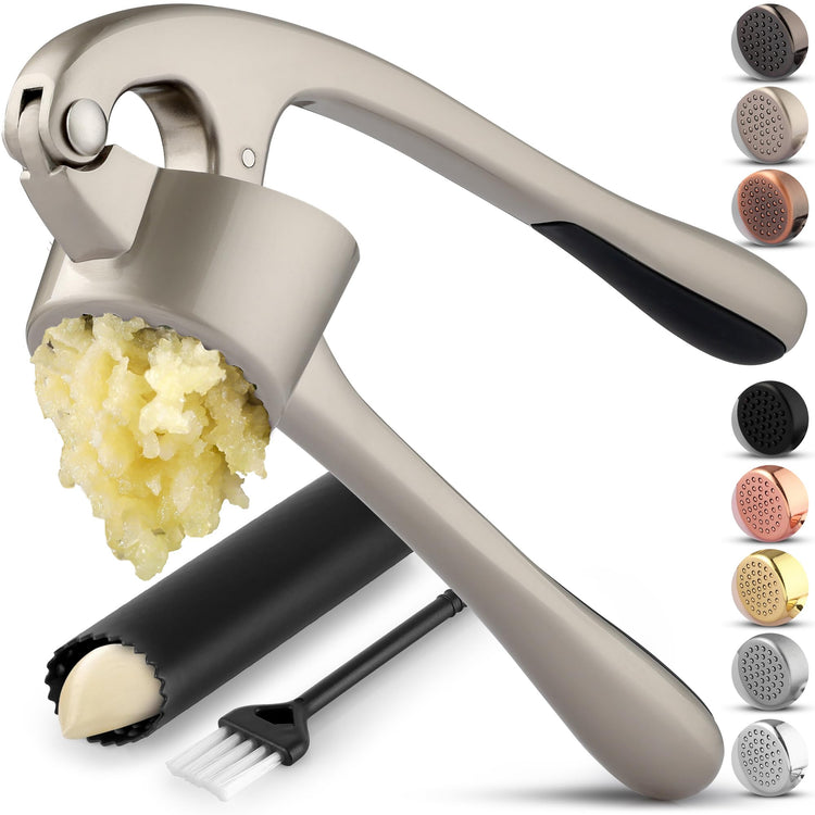Large Premium Garlic Press Set