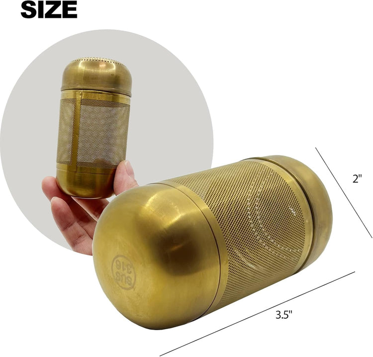 316 Stainless Steel Ion-Plated Fruit Infuser Insert &Tea Infuser for Loose Leaf,Compatible with Stanley,Hydro Flask,Iron Flask, Takeya,ThermoFlask,Reusable Filter for Herbs, Lemon, Cucumber