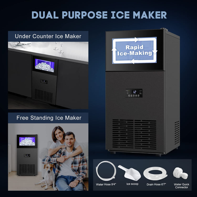 Upgraded Commercial Ice Maker