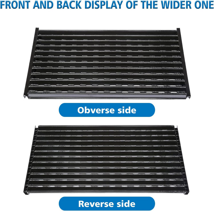 Grill Grates for Charbroil Performance Tru-Infrared 3 Burner 463370719 463371116 463280019 463371716 463633316 Porcelain-Enameled Cooking Grid Replacement for CharBroil G460-0500-W1 Emitter Plates