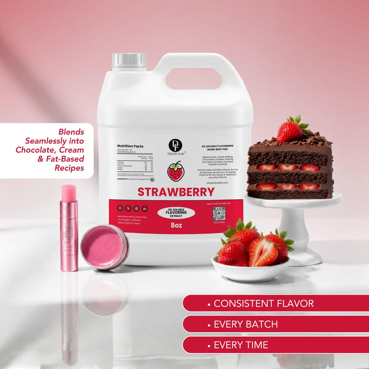 Strawberry Extract 8 oz (8 Fl Oz)