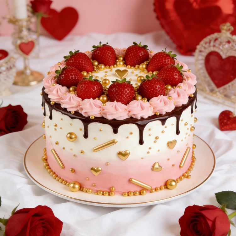 Gold Pearl Heart Sprinkles for Cake Decorating (5.29 Ounce)