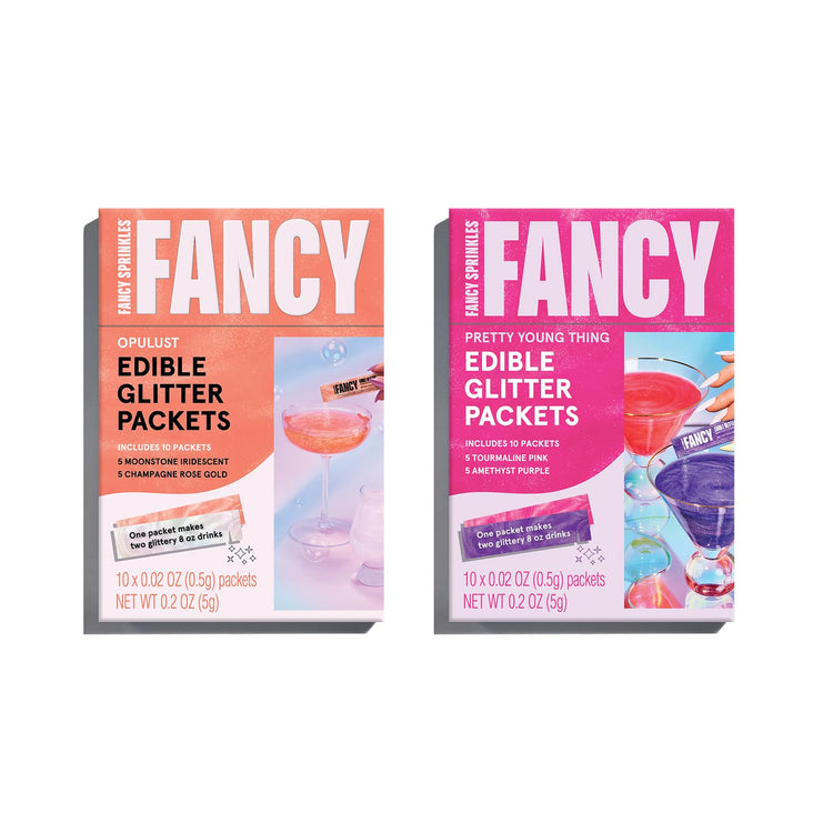 BFF Set Edible Glitter Packets 2 Pack