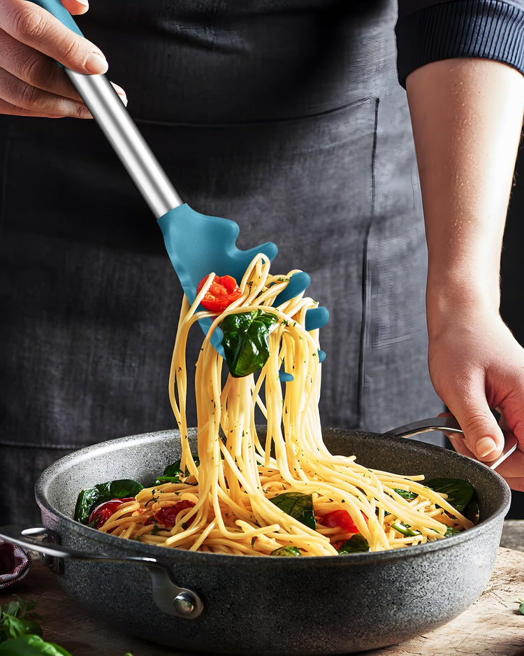 Spaghetti Spoon and Pasta Tong