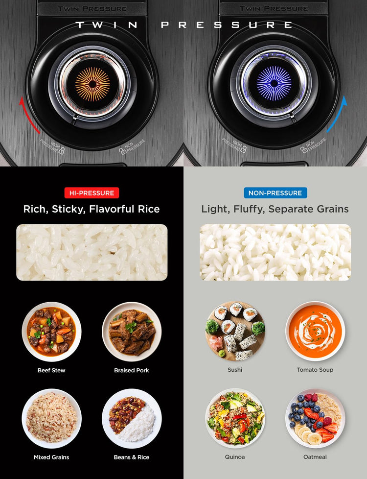 Twin Pressure Rice Cooker