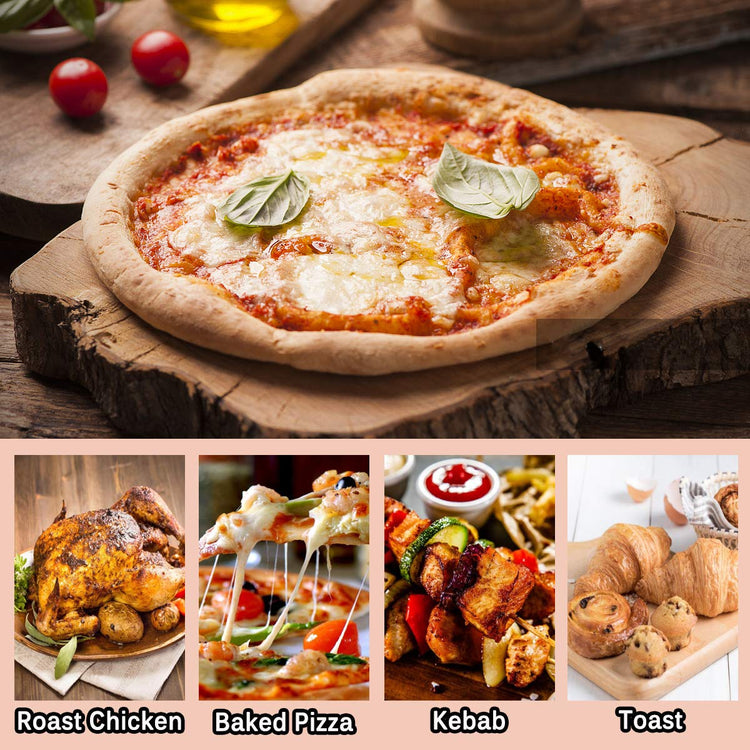 15" Round Pizza Stone for BBQ Oven Grill
