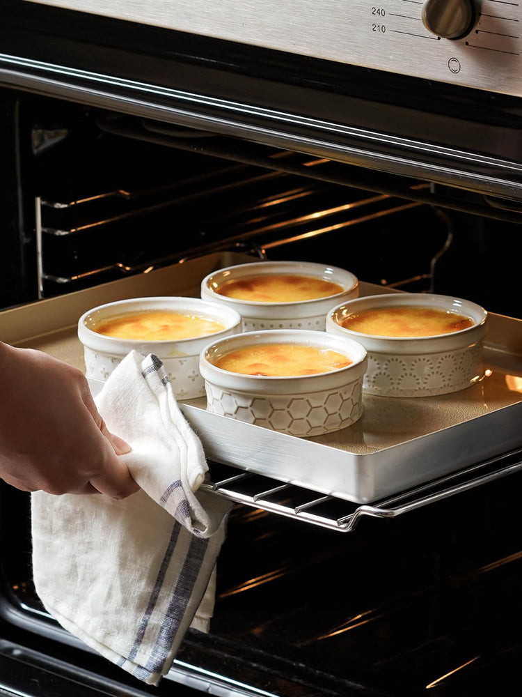 Ramekins 4 oz Oven Safe for Creme Brulee