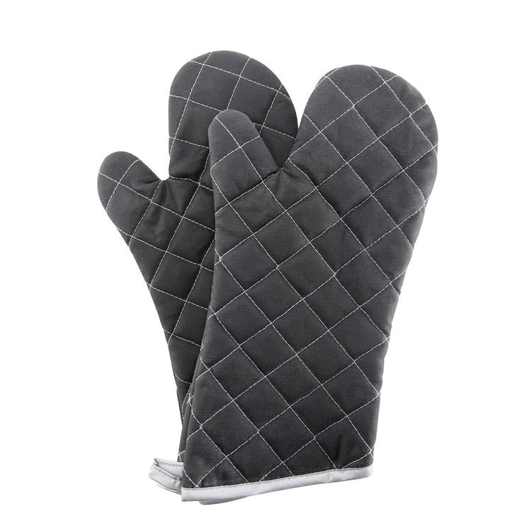 15" 482°F Terry Cloth Oven Mitts 100% Cotton Set of 2 (2 Count)