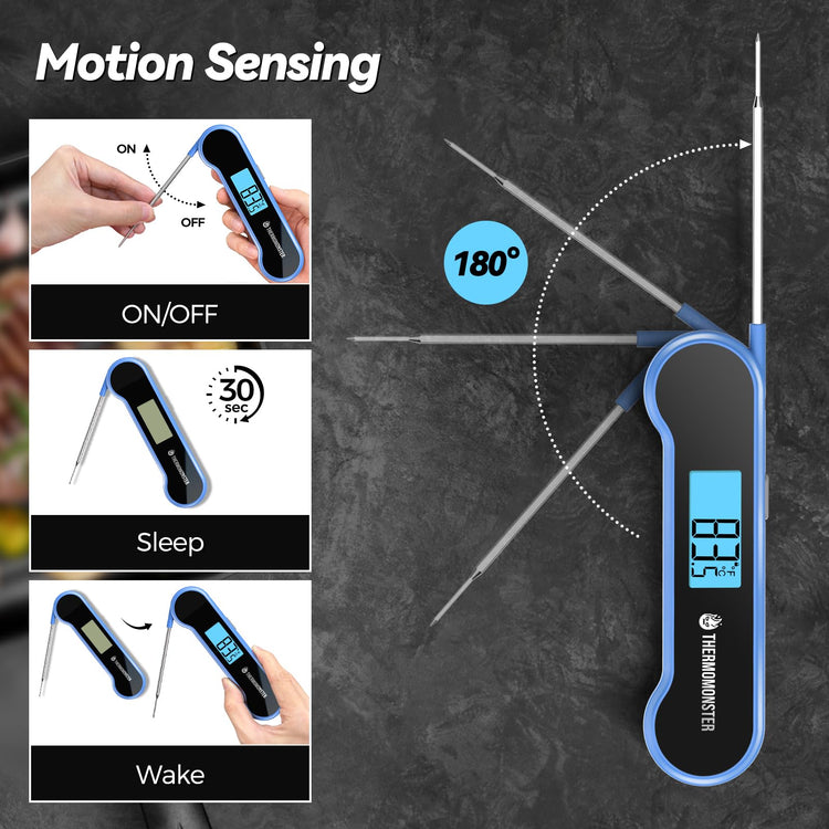 0.5 Sec Instant Read Meat Thermometer Digital for Cooking