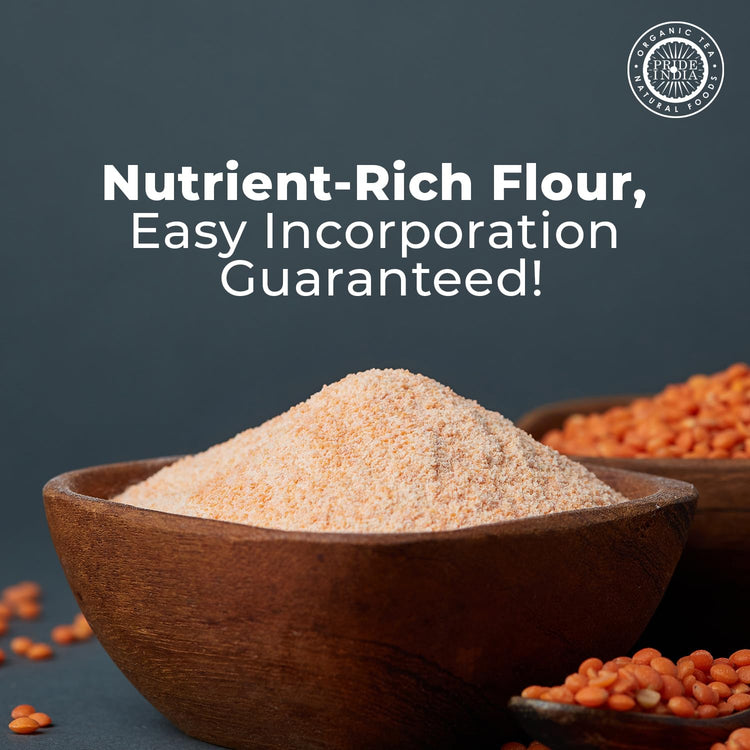 Red Lentil Flour 1 lbs (16 Ounce)