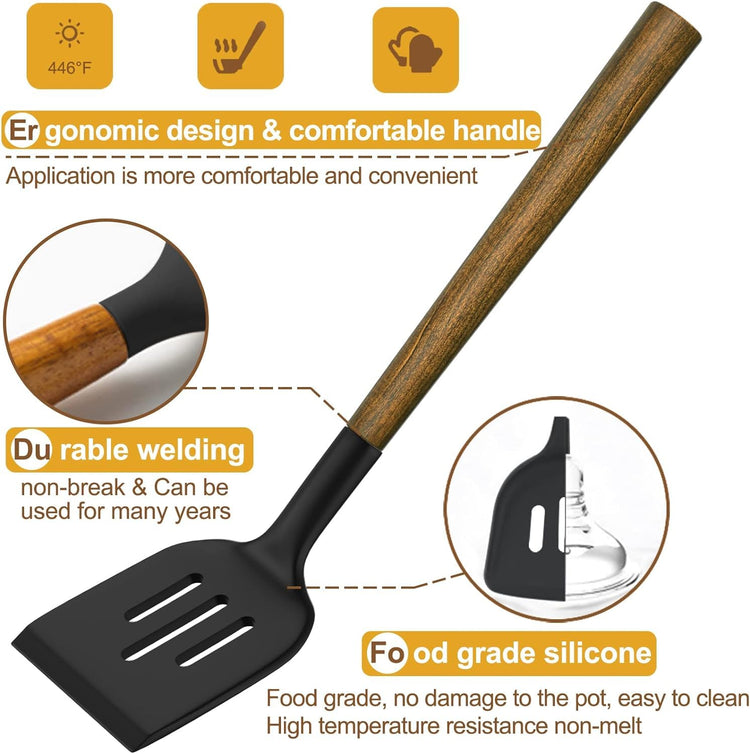 Silicone Cooking Utensil Set (8 Count)