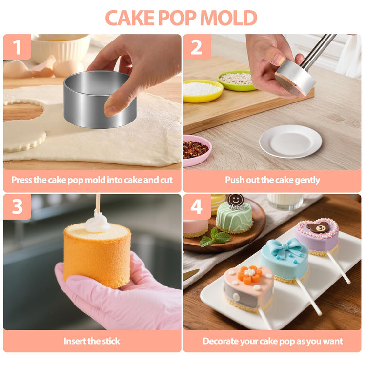 Cake Pop Mold Kit (152 Count)