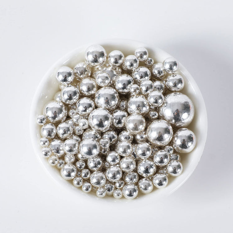 Silver Pearl Sugar Sprinkles (4.58 Ounce)