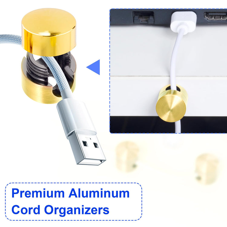 4 Sets Charger Holders for Cords (4 Count)