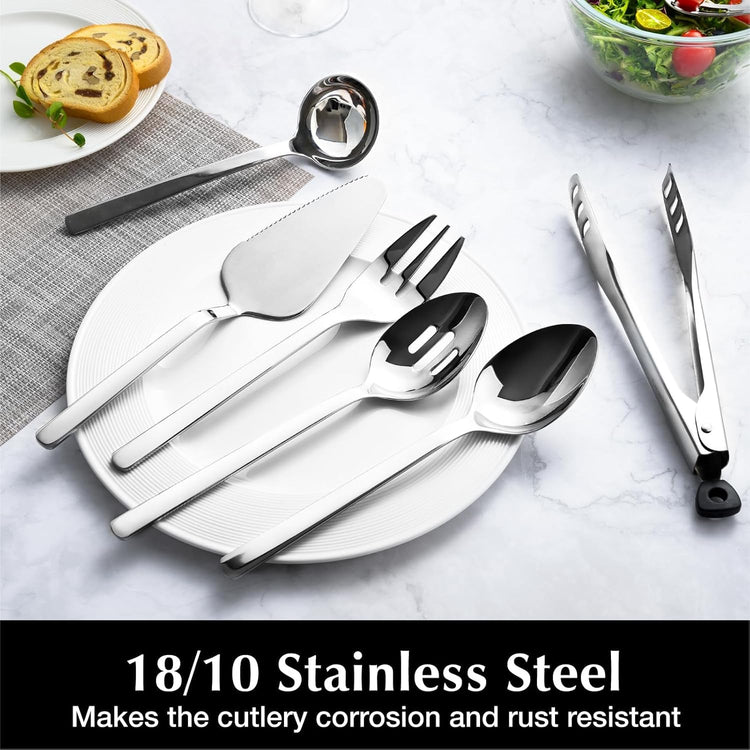 12 piece Large Hostess Serving Utensils Set (12 Count)