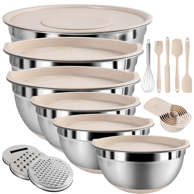 Mixing Bowls with Airtight Lids Set (4.36 Count)