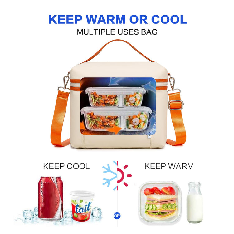 NOL 8L Insulated Lunch Bag for Women
