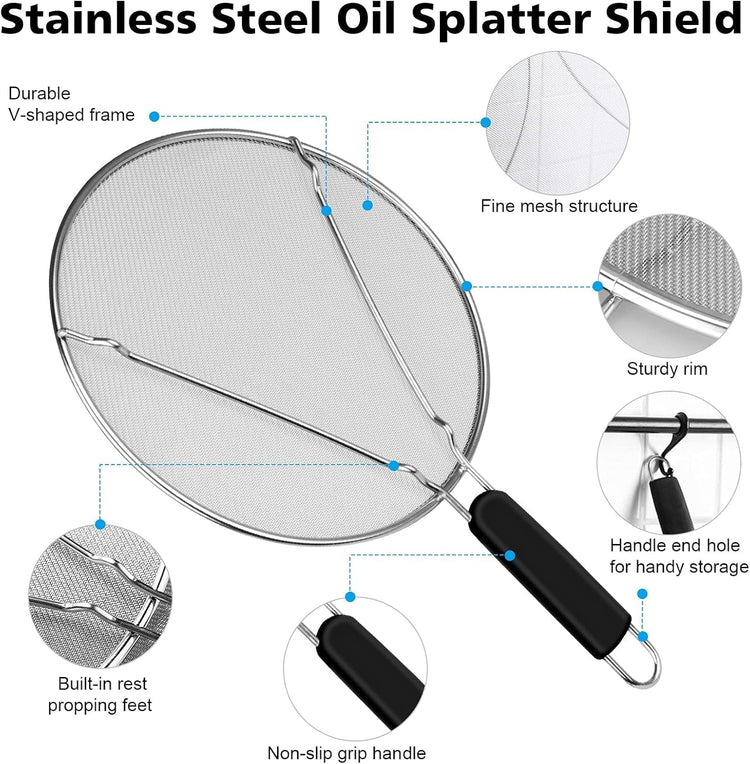 Splatter Screen for Cooking (3 Count)