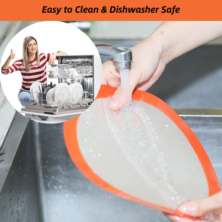 Round Silicone Baking Mats for 10 inch Cake Pan