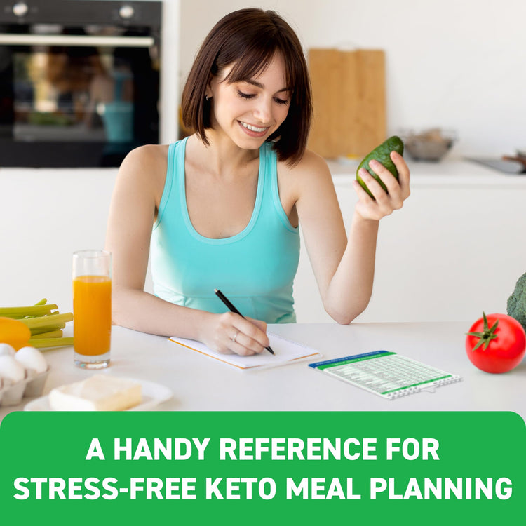 Keto Cheat Sheets Magnets Booklet