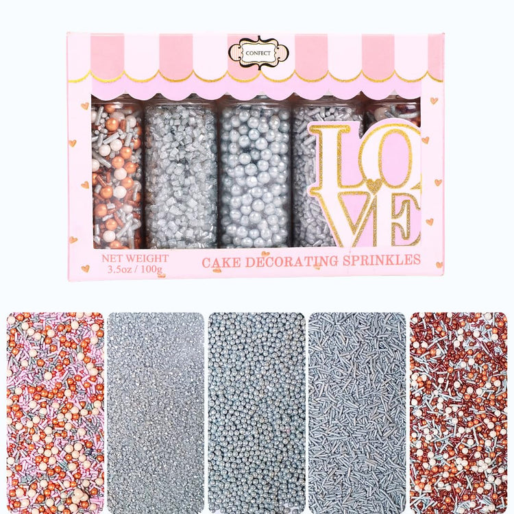 Edible Cake Sprinkles Mix (5 Ounce)