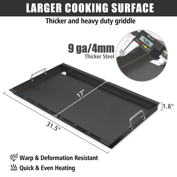 Full Size Griddle Insert for Nexgrill 6