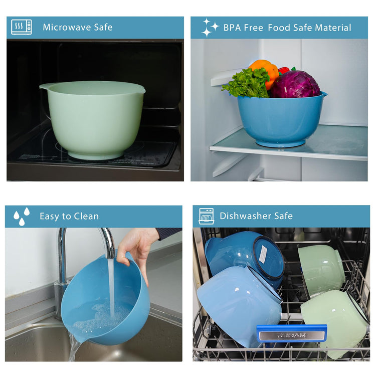 Classic Mixing Bowls Set of 4