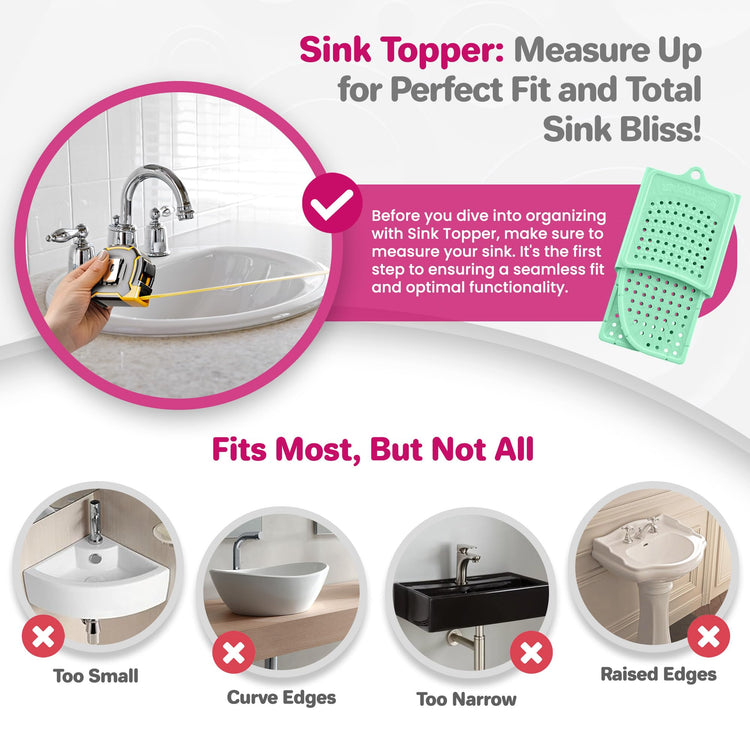 Bathroom Counter Cover & Storage Saver
