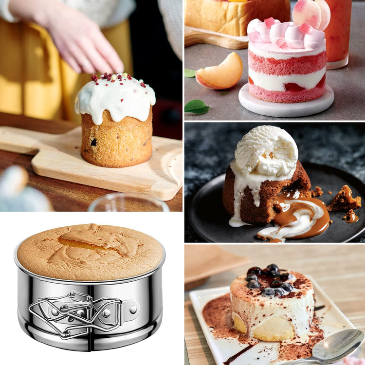 4" Springform Cake Pan (4 Count)