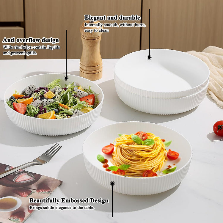 Pasta Bowls Set of 4 (4 Count)