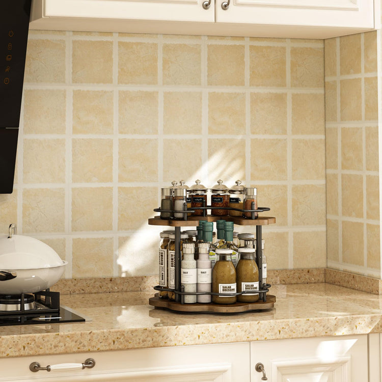2 Tier Lazy Susan Organizer