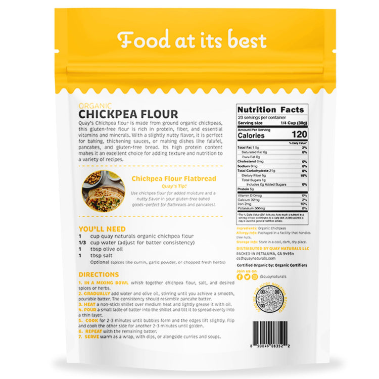 Organic Chickpea Flour (24 Ounce)